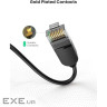 Патч-корд 1м, UTP cat 6 RJ-45 COPPER black Ugreen (U_70332)