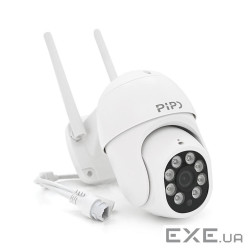 8 Мп Wi-Fi відеокамера вулична SD / картка PiPo PP-IPC27D8MP20 PTZ 2.8mm ICSee (YT42138)