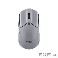 Миша HyperX Pulsefire Haste 2 Pro, RGB, USB-A/WL/BT, сірий (A1KY5AA)