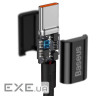 Дата кабель USB-C to USB-C 1.0m 5A Black Baseus (CATYS-B01)