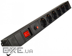 Мережевий фільтр Cor-X PDU19-6E-LSP 1.8 м 6 розеток (DS055556)