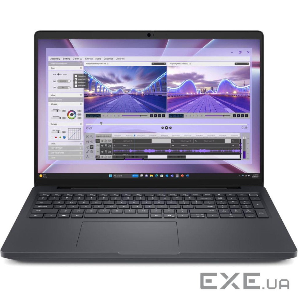 Ноутбук Dell Pro Max 16 16 FHD+, AMD R7-350, 32GB, F512GB, NVD500-6, Win11P, (BTO602MC16255UA W11P)