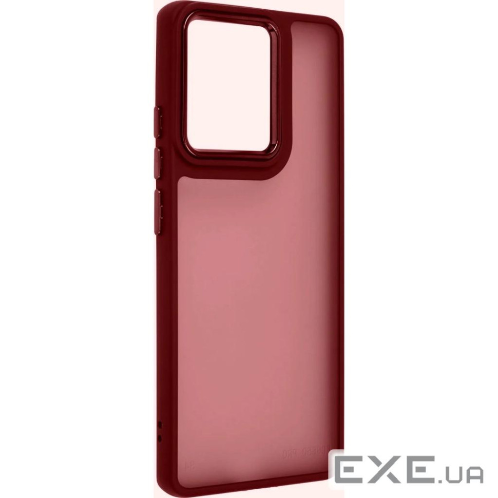 Чохол до мобільного телефона Armorstandart Frame Motorola G55 5G Wine Red (ARM81265)