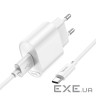 Мережевий зарядний пристрій HOCO C109A Fighter single port QC3.0 charger set(Type-C) (6931474784834)