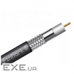 Кабель телевізійний FinMark RG-660, CCS, 100м, black (F660BV_100_black)
