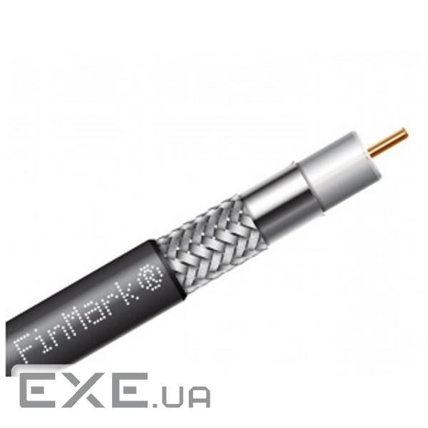 Кабель телевізійний FinMark RG-660, CCS, 100м, black (F660BV_100_black)