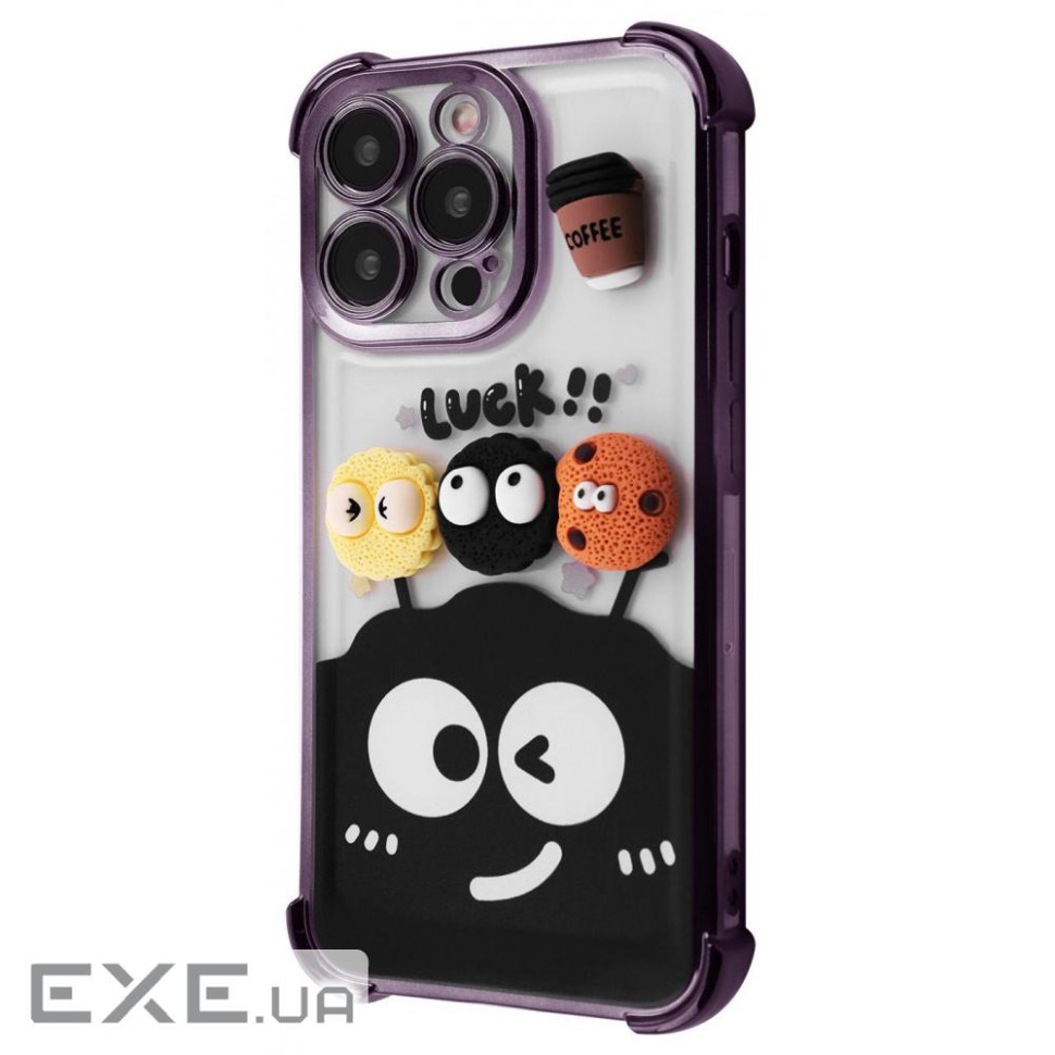 Чехол WAVE Winkie iPhone 14 Pro Max deep purple/splash (64120 deep purple/splash)