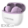 Навушники Canyon TWS-5 Purple (CNS-TWS5PU)