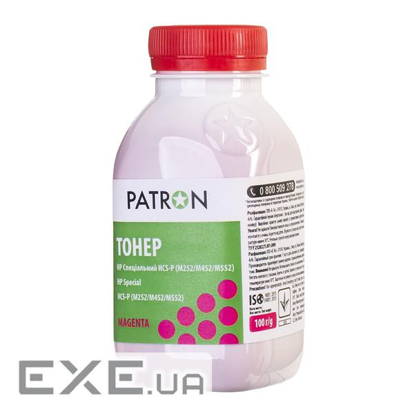 Тонер HP CLJ CP1025/1215,M252/452/552, Special, MAGENTA,100 g Patron (PN-HCS-P-M-100)