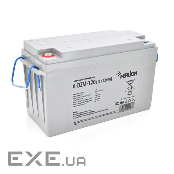 Акумуляторна батарея Merlion 12V 120AH (6-DZM-120/11192) AGM
