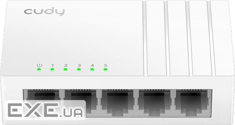Комутатори Cudy FS105D, 5-Port 10/100 Mbps Desktop Switch
