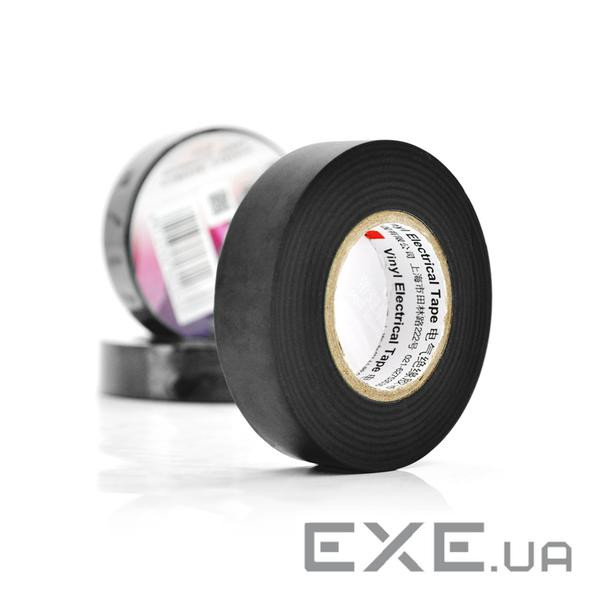 Ізолента 3M 0,13мм * 18мм * 10м (чорна), діапазон робочих температур: від - (3M / 0,13 / 18 / 10-BK) - (3M / 0,13 / 18 /