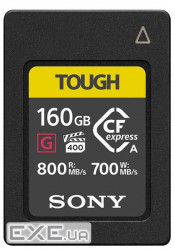 Карта пам'яті Sony CFexpress Type A 160GB R800/W700 Tough (CEAG160T.SYM)