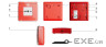 Кнопка тривоги Ajax Manual Call Point Червона (Ajax Manual Call Point (Red) (8EU) ASP)