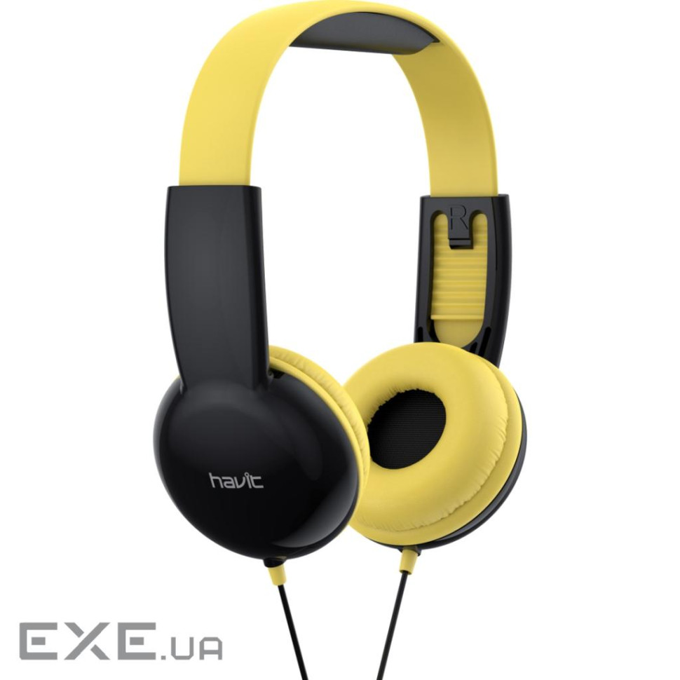 Навушники Havit HV-H211d Yellow/Black (HV-H211d)