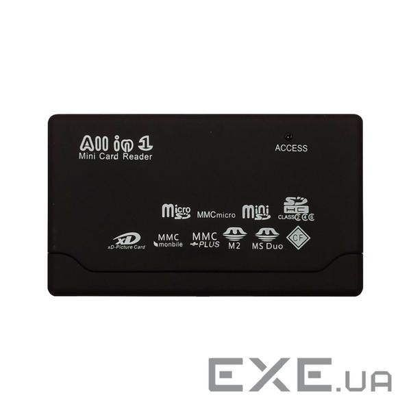 Card Reader зовнішній AtCom TD2031 ALL IN 1 MS/microSD/SDHC/T-Flash/M2 (10731)