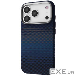 Чехол Gleam Case with Magnetic Ring iPhone 17 Pro blue stripes (65182 blue stripes)