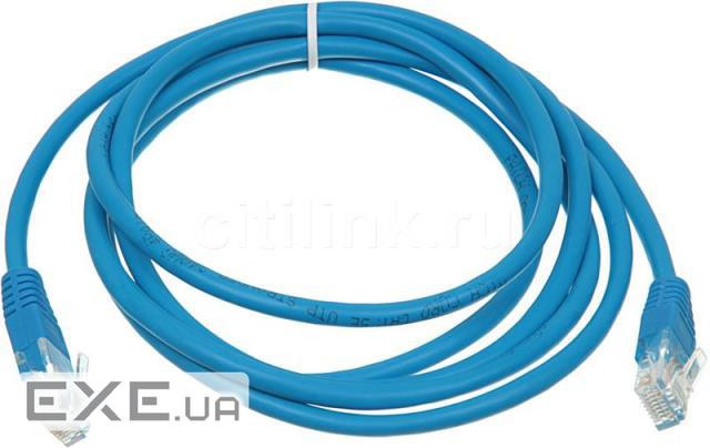Патч-корд 25 м, UTP, Blue, Ritar, литий, RJ45, кат.5е (PCR-CCA / 25Be) (PCR-CCA / 25B (PCR-CCA/25BE)
