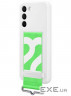 Чохол Samsung Silicone with Strap Cover для смартфона Galaxy S22+ (S906) White (EF-GS906TWEGRU)