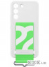 Чохол Samsung Silicone with Strap Cover для смартфона Galaxy S22+ (S906) White (EF-GS906TWEGRU)