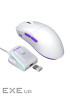 Ігрова миша HATOR Hellyberry HM47 wireless (HM47_white_violet) white-violet