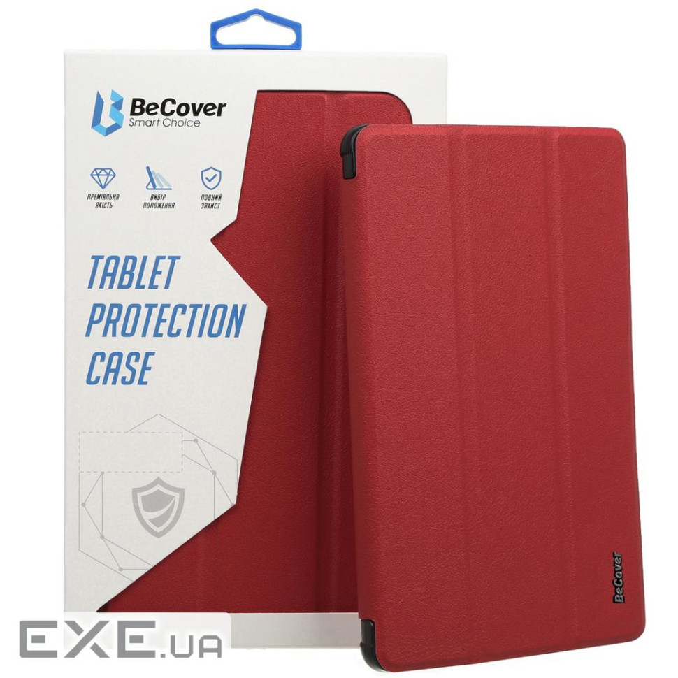 Чeхол-книжка BeCover Smart Case для Apple iPad Pro 13" M4 2024 Red Wine (711647)