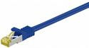 Патч-корд екранований RJ45 SFTP7 10.0m,patch AWG26 D=6.2mm LSOH Gold Cu,синій (75.09.1637-10) (75.09.1637-10)