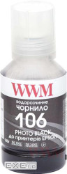 Чорнило WWM EPSON L7160/7180 140г Photo Black (E106PB)