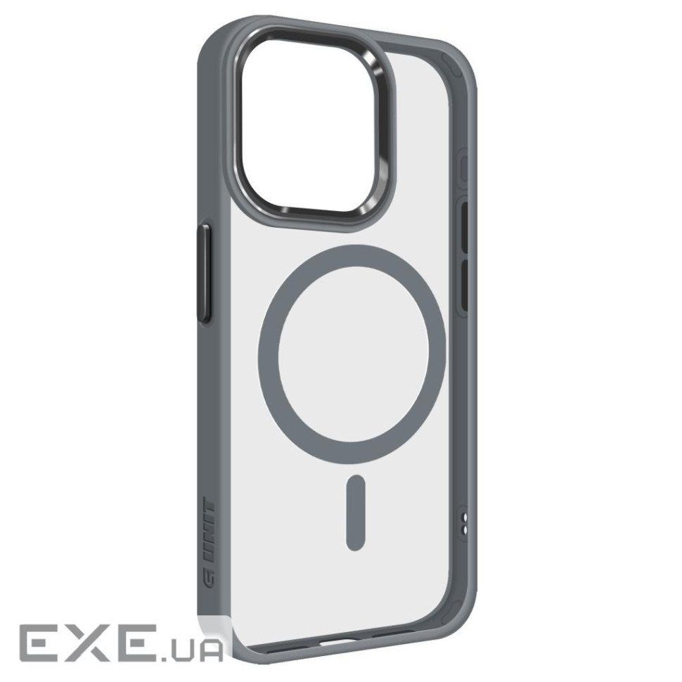 Чохол до мобільного телефона Armorstandart Unit MagSafe Apple iPhone 15 Pro Grey (ARM74857)