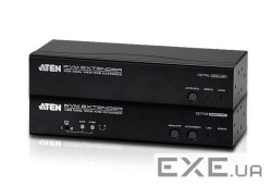 Dual View KVM подовжувач, USB, до 150 м . Cat 5e (CE774-AT-G)