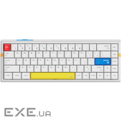 Клавиатура ATK RS6 Ultra Aluminum Hall Effect ENG White (ATK-RS6-ULTRA-WHT)