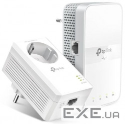Адаптер Powerline TL-WPA7617KIT (TL-WPA7617 + TL-PA7017P) AC1200 AV1000 1xGE MESH р (,TL-WPA7617KIT)