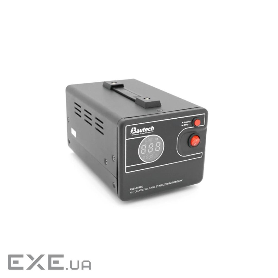 Стабілізатор напруги Bautech AVS-R500VA/300W