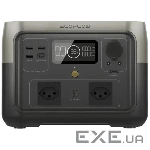 Зарядна станція EcoFlow RIVER 2 Max (512 Вт · год ) - Switzerland Version (ZMR610-B-CH)
