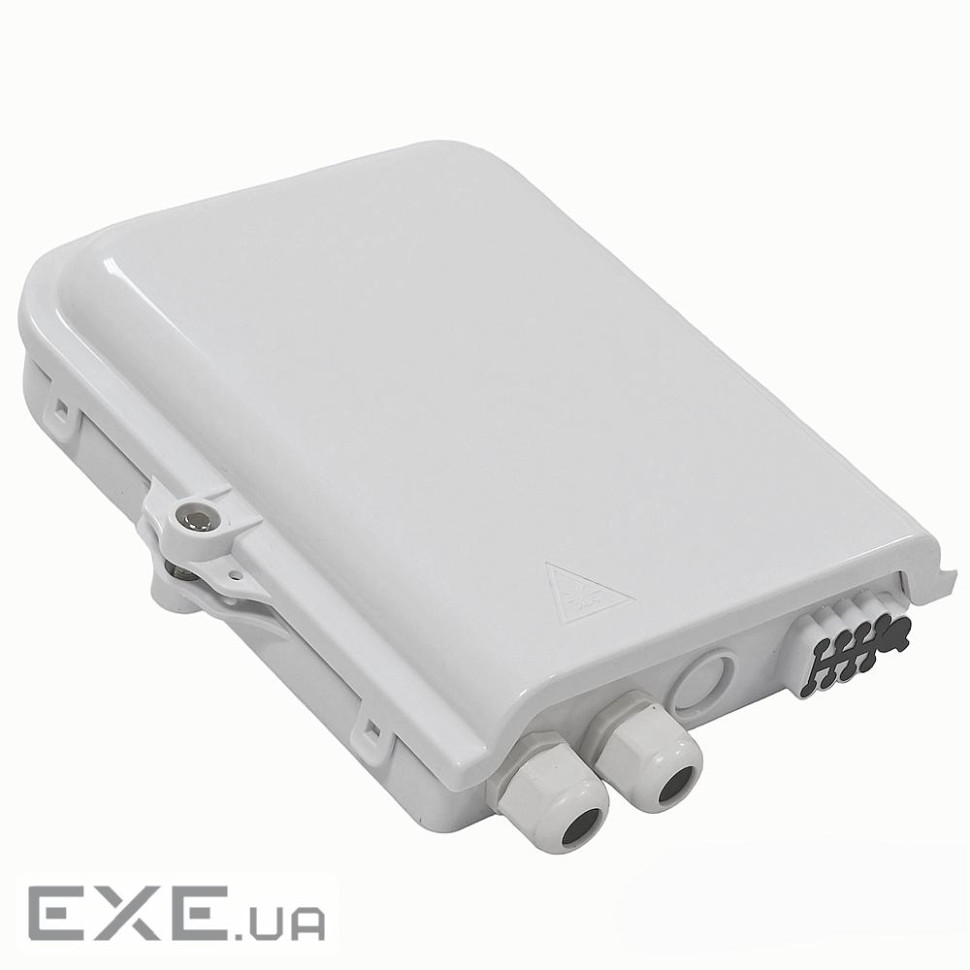 Бокс герметичний розподільний на 8 SC Simplex/LC duplex, 240x195x50 мм, без адапт., (LW-GFS23-2/08) ., (LW-GFS23-2/08)