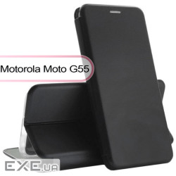 Чохол до мобільного телефона BeCover Exclusive Motorola Moto G55 Black (713519)
