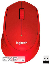 Миша LOGITECH Wireless Mouse M330 SILENT PLUS - EMEA - RED (910-004911)