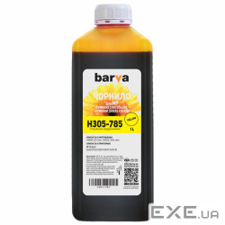 Чорнило Barva HP 305 1 л, Yellow (H305-785)
