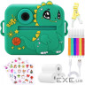 Детская фотокамера моментальной печати DinoSnap green (62569 green)