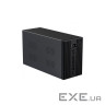 ДБЖ Marsriva MR-UF1000, 1000ВА/600Вт, Line-Interactive, LED version, 3х Schuko, 2*12V/9Ah
