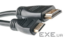 Кабель мультимедійний HDMI M to HDMI mini M 5.0m PowerPlant (KD00AS1246)