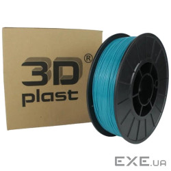 Пластик для 3D-принтера 3Dplast PLA 1.75мм, 0.85кг, turquoise (3DPLA17508BRZ)