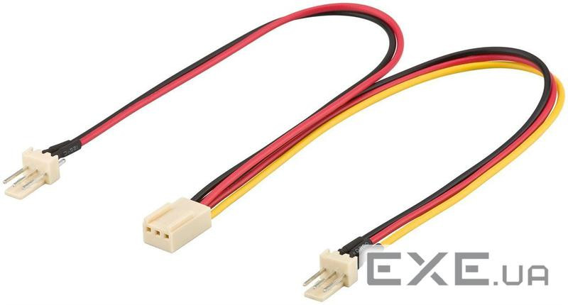 Кабель живлення внутрішній FanPower 3p 1x2 F / M, 0.22m, HQ (75.09.3880-10)