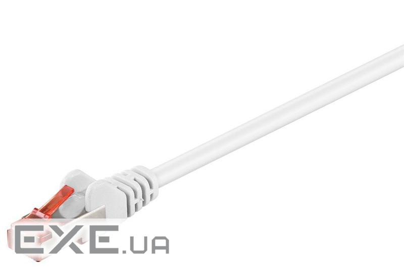 Патч-корд екранований RJ45 SFTP6 1.0m,patch AWG27 D=6.0mm Gold Protect,білий (75.09.5481-1) (75.09.5481-1)