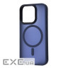 Чохол WAVE Matte Insane Case with Magnetic Ring iPhone 15 Pro midnight blue (50836 midnight blue)
