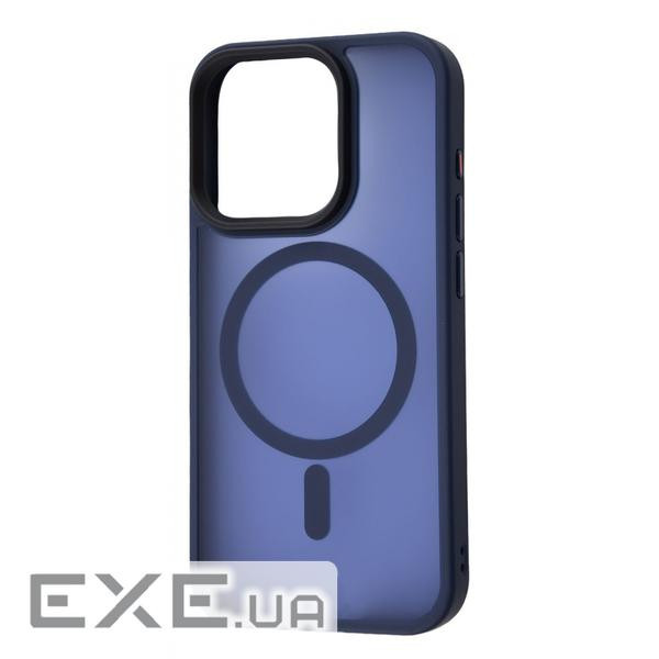 Чохол WAVE Matte Insane Case with Magnetic Ring iPhone 15 Pro midnight blue (50836 midnight blue)