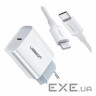 Зарядний пристрій Ugreen USB-C PD20W CD137 white (60450)
