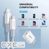 Зарядний пристрій Ugreen USB-C PD20W CD137 white (60450)