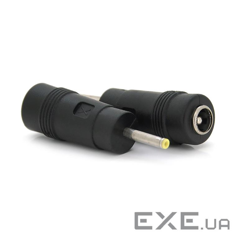 Перехідник DC 5.5x2.1mm (мама) - 2.5х0.7mm (тато) Yellow (YT-A-5.5x2.1F / 2.5х0.7M-Y) VOLTRONIC