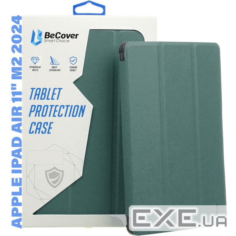 Чeхол BeCover Smart Case для Apple iPad Air 11" M2 2024 Dark Green (711385)